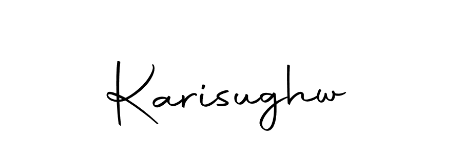 Make a beautiful signature design for name Karisughw. Use this online signature maker to create a handwritten signature for free. Karisughw signature style 10 images and pictures png