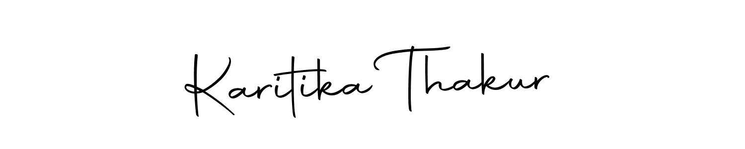 Use a signature maker to create a handwritten signature online. With this signature software, you can design (Autography-DOLnW) your own signature for name Karitika Thakur. Karitika Thakur signature style 10 images and pictures png