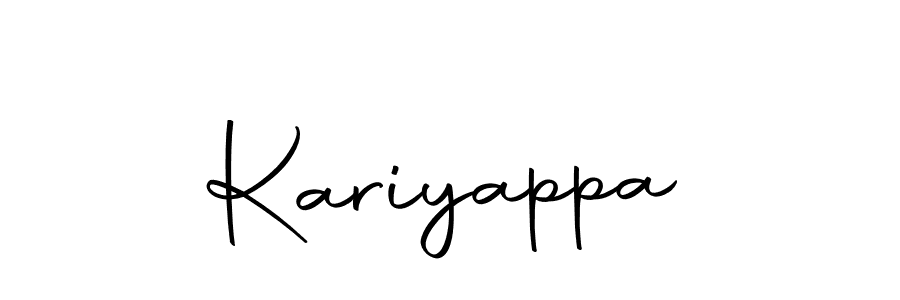 You should practise on your own different ways (Autography-DOLnW) to write your name (Kariyappa) in signature. don't let someone else do it for you. Kariyappa signature style 10 images and pictures png