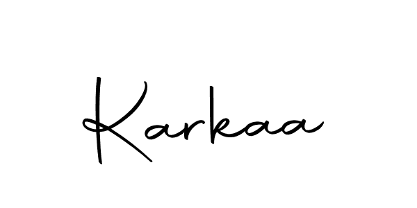 Make a short Karkaa signature style. Manage your documents anywhere anytime using Autography-DOLnW. Create and add eSignatures, submit forms, share and send files easily. Karkaa signature style 10 images and pictures png