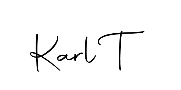 This is the best signature style for the Karl T name. Also you like these signature font (Autography-DOLnW). Mix name signature. Karl T signature style 10 images and pictures png