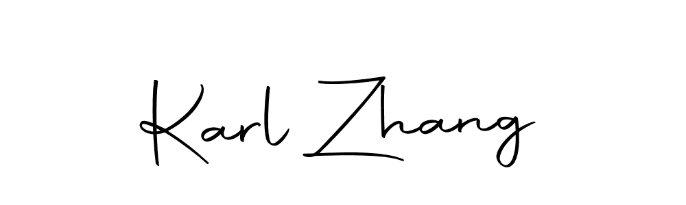 You should practise on your own different ways (Autography-DOLnW) to write your name (Karl Zhang) in signature. don't let someone else do it for you. Karl Zhang signature style 10 images and pictures png