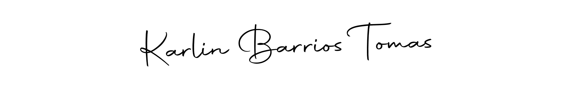 Use a signature maker to create a handwritten signature online. With this signature software, you can design (Autography-DOLnW) your own signature for name Karlin Barrios Tomas. Karlin Barrios Tomas signature style 10 images and pictures png