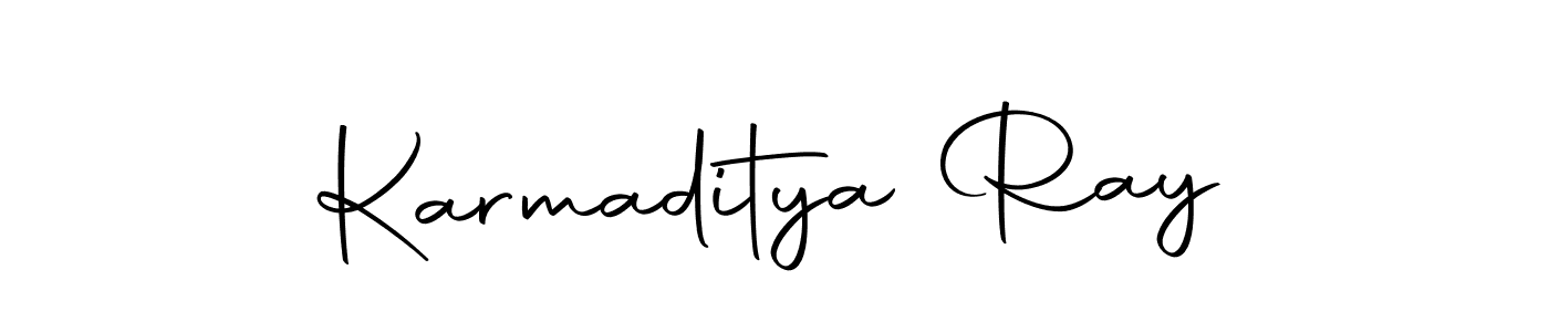 Also we have Karmaditya Ray name is the best signature style. Create professional handwritten signature collection using Autography-DOLnW autograph style. Karmaditya Ray signature style 10 images and pictures png