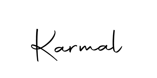 Also we have Karmal name is the best signature style. Create professional handwritten signature collection using Autography-DOLnW autograph style. Karmal signature style 10 images and pictures png