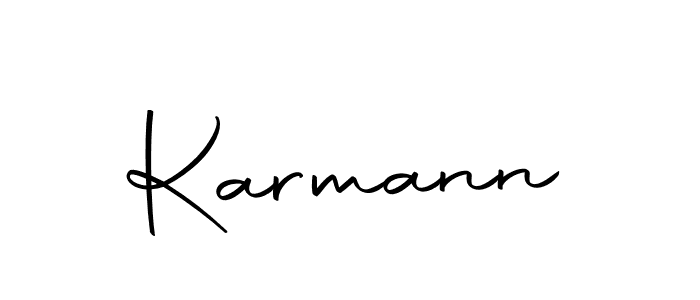 Create a beautiful signature design for name Karmann. With this signature (Autography-DOLnW) fonts, you can make a handwritten signature for free. Karmann signature style 10 images and pictures png