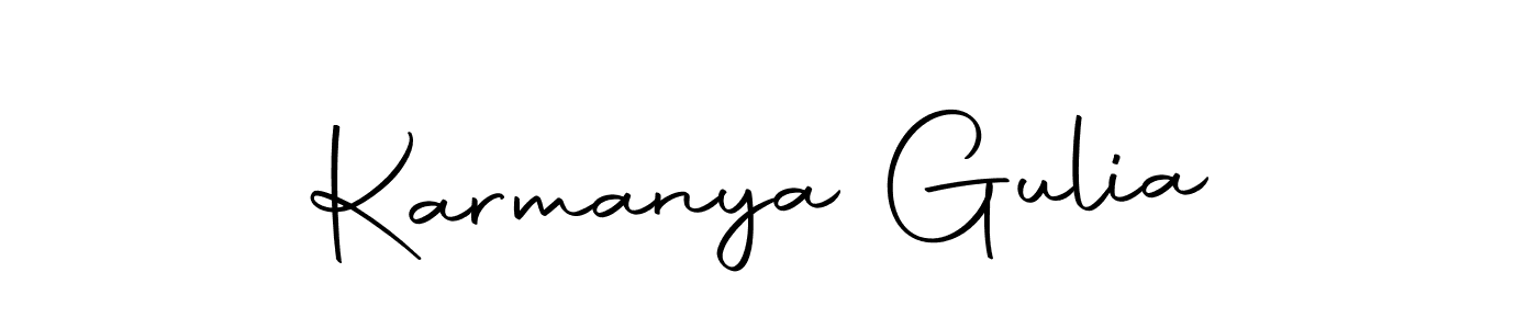 You should practise on your own different ways (Autography-DOLnW) to write your name (Karmanya Gulia) in signature. don't let someone else do it for you. Karmanya Gulia signature style 10 images and pictures png