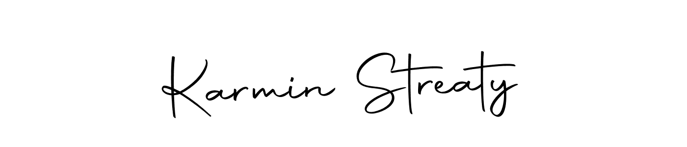 You should practise on your own different ways (Autography-DOLnW) to write your name (Karmin Streaty) in signature. don't let someone else do it for you. Karmin Streaty signature style 10 images and pictures png