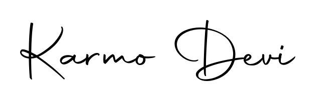 Elevate your brand with a stunning Karmo Devi eSignature. The Autography-DOLnW style provides a balanced, flowing aesthetic for everyday signing. Karmo Devi signature style 10 images and pictures png