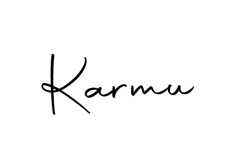 Also we have Karmu name is the best signature style. Create professional handwritten signature collection using Autography-DOLnW autograph style. Karmu signature style 10 images and pictures png