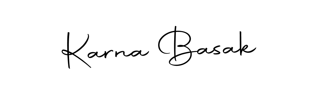 Use a signature maker to create a handwritten signature online. With this signature software, you can design (Autography-DOLnW) your own signature for name Karna Basak. Karna Basak signature style 10 images and pictures png