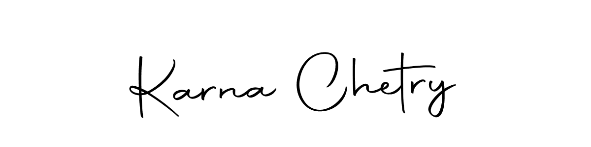 You can use this online signature creator to create a handwritten signature for the name Karna Chetry. This is the best online autograph maker. Karna Chetry signature style 10 images and pictures png