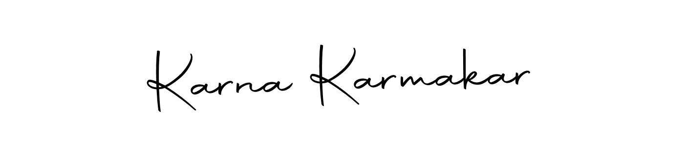 Also we have Karna Karmakar name is the best signature style. Create professional handwritten signature collection using Autography-DOLnW autograph style. Karna Karmakar signature style 10 images and pictures png