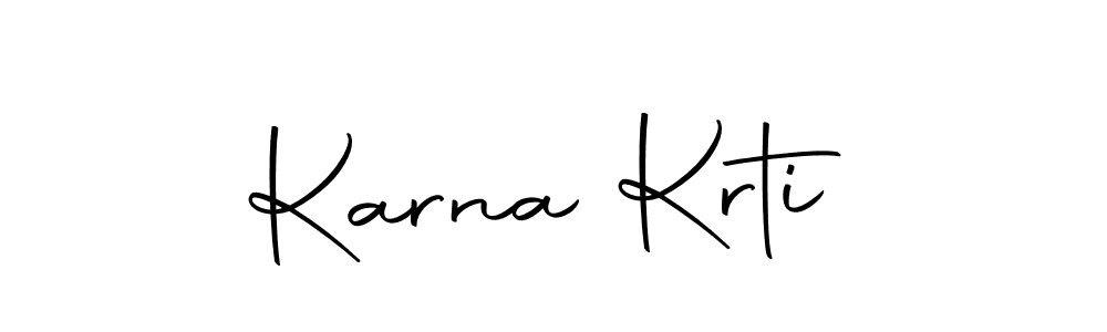 Make a beautiful signature design for name Karna Krti. Use this online signature maker to create a handwritten signature for free. Karna Krti signature style 10 images and pictures png