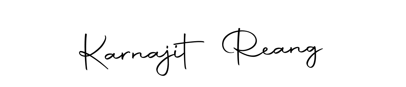 Use a signature maker to create a handwritten signature online. With this signature software, you can design (Autography-DOLnW) your own signature for name Karnajit Reang. Karnajit Reang signature style 10 images and pictures png