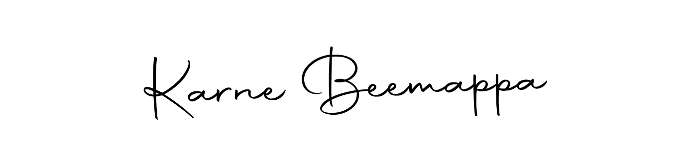 Use a signature maker to create a handwritten signature online. With this signature software, you can design (Autography-DOLnW) your own signature for name Karne Beemappa. Karne Beemappa signature style 10 images and pictures png
