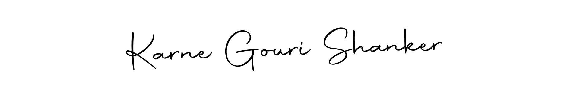 You can use this online signature creator to create a handwritten signature for the name Karne Gouri Shanker. This is the best online autograph maker. Karne Gouri Shanker signature style 10 images and pictures png