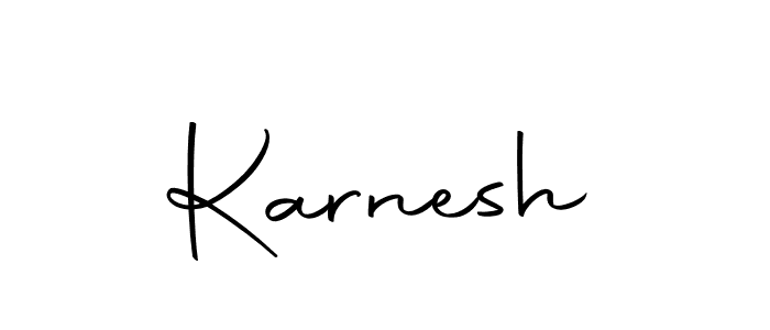 It looks lik you need a new signature style for name Karnesh. Design unique handwritten (Autography-DOLnW) signature with our free signature maker in just a few clicks. Karnesh signature style 10 images and pictures png