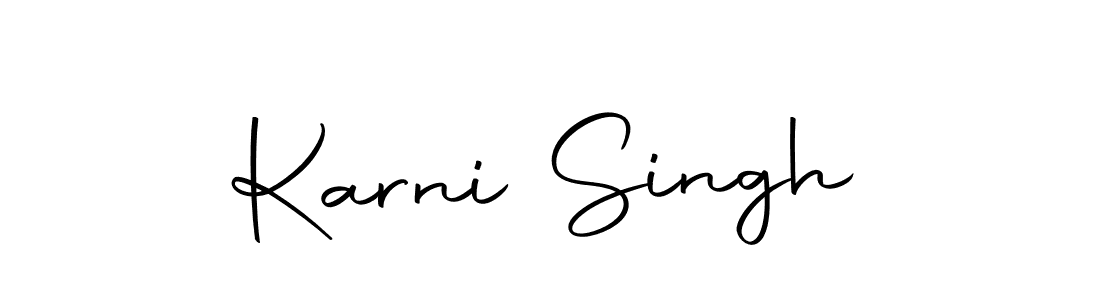 Make a short Karni Singh signature style. Manage your documents anywhere anytime using Autography-DOLnW. Create and add eSignatures, submit forms, share and send files easily. Karni Singh signature style 10 images and pictures png