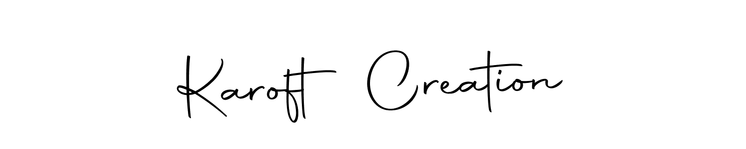 This is the best signature style for the Karoft Creation name. Also you like these signature font (Autography-DOLnW). Mix name signature. Karoft Creation signature style 10 images and pictures png
