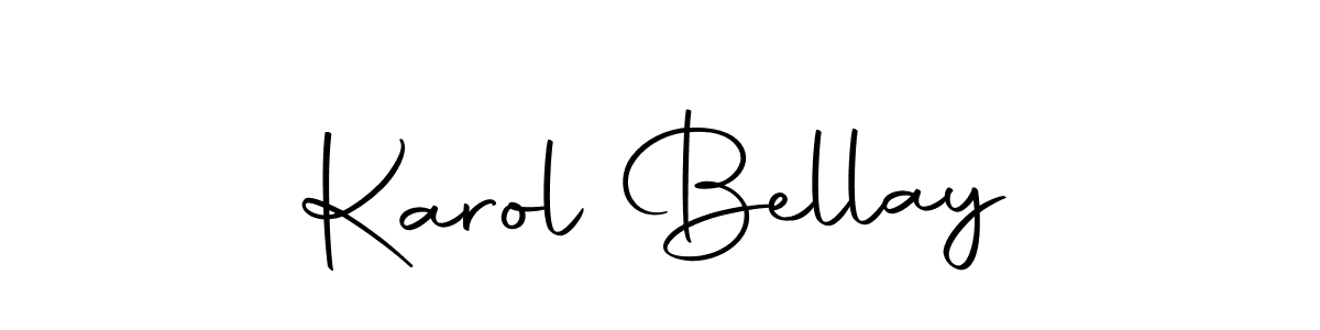 Make a beautiful signature design for name Karol Bellay. With this signature (Autography-DOLnW) style, you can create a handwritten signature for free. Karol Bellay signature style 10 images and pictures png