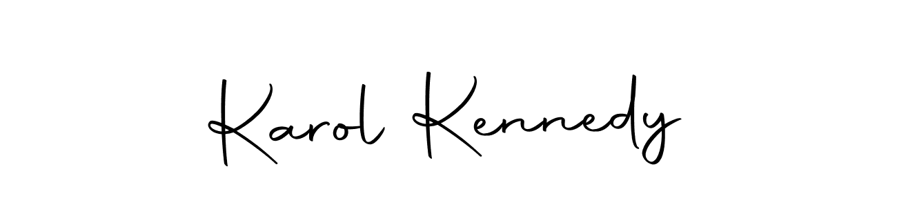 Make a beautiful signature design for name Karol Kennedy. Use this online signature maker to create a handwritten signature for free. Karol Kennedy signature style 10 images and pictures png