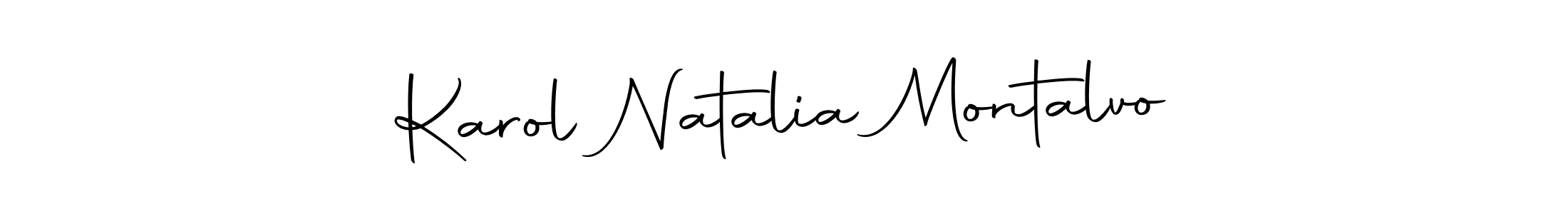 Once you've used our free online signature maker to create your best signature Autography-DOLnW style, it's time to enjoy all of the benefits that Karol Natalia Montalvo name signing documents. Karol Natalia Montalvo signature style 10 images and pictures png
