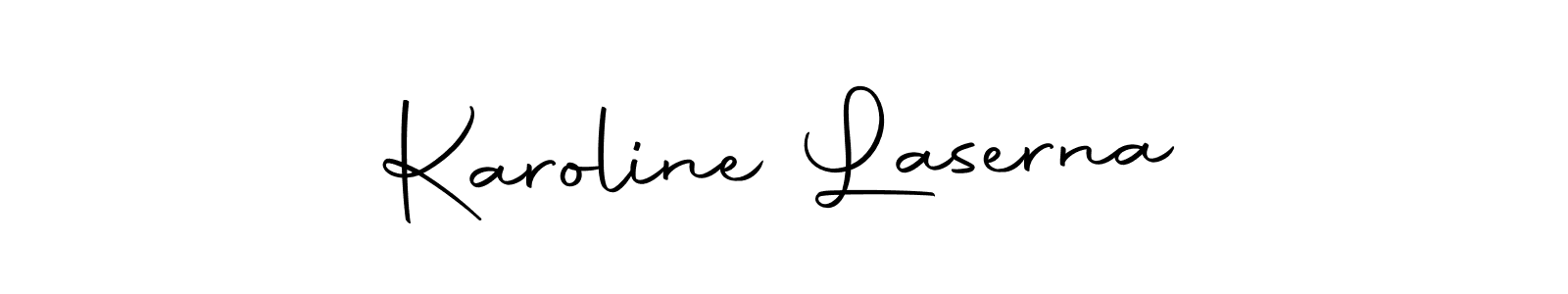 How to make Karoline Laserna signature? Autography-DOLnW is a professional autograph style. Create handwritten signature for Karoline Laserna name. Karoline Laserna signature style 10 images and pictures png