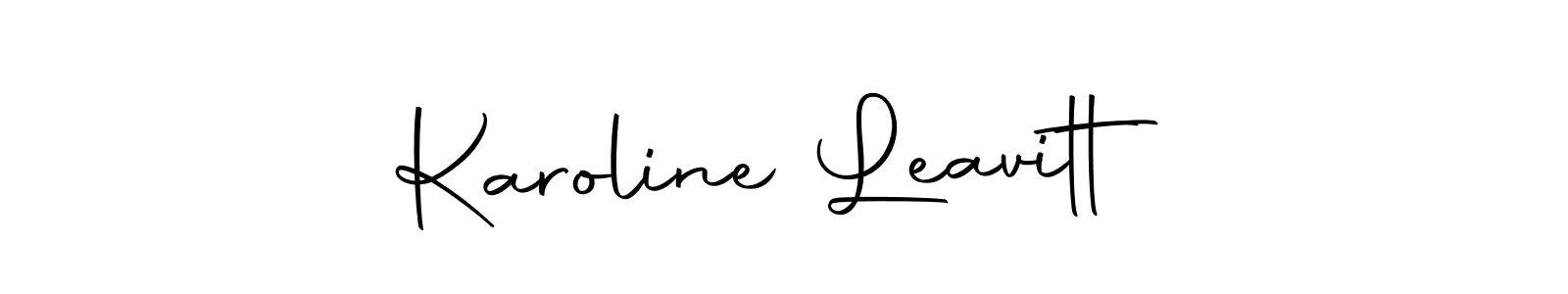 if you are searching for the best signature style for your name Karoline Leavitt. so please give up your signature search. here we have designed multiple signature styles  using Autography-DOLnW. Karoline Leavitt signature style 10 images and pictures png