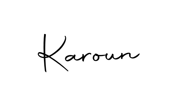 Once you've used our free online signature maker to create your best signature Autography-DOLnW style, it's time to enjoy all of the benefits that Karoun name signing documents. Karoun signature style 10 images and pictures png