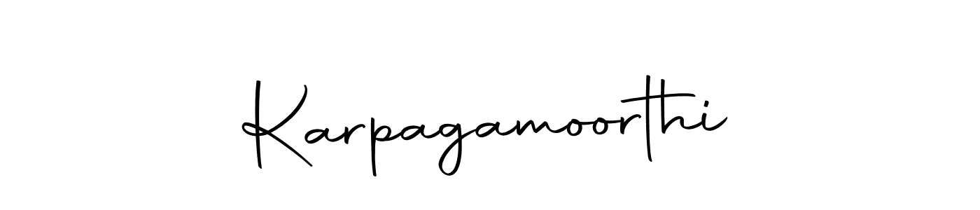 Make a beautiful signature design for name Karpagamoorthi. With this signature (Autography-DOLnW) style, you can create a handwritten signature for free. Karpagamoorthi signature style 10 images and pictures png