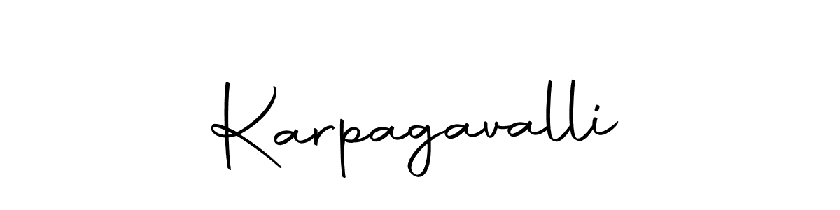 You can use this online signature creator to create a handwritten signature for the name Karpagavalli. This is the best online autograph maker. Karpagavalli signature style 10 images and pictures png