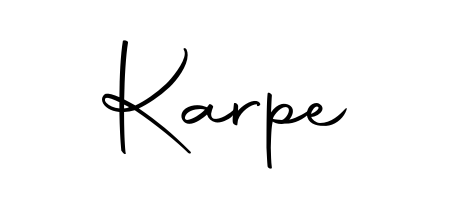 Stand out with a creative autograph for Karpe. The Autography-DOLnW styling blends modern aesthetics with classic signature flourishes. Karpe signature style 10 images and pictures png