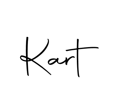 Design your own signature with our free online signature maker. With this signature software, you can create a handwritten (Autography-DOLnW) signature for name Kart. Kart signature style 10 images and pictures png