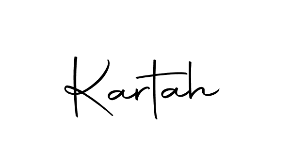 Design your own signature with our free online signature maker. With this signature software, you can create a handwritten (Autography-DOLnW) signature for name Kartah. Kartah signature style 10 images and pictures png