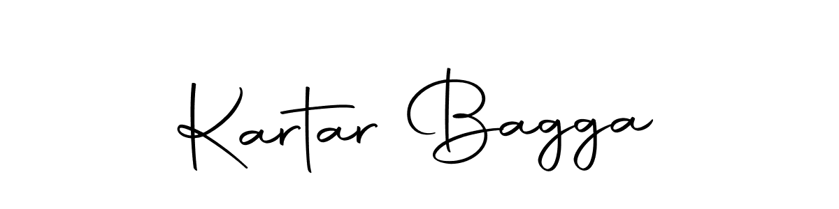 How to make Kartar Bagga name signature. Use Autography-DOLnW style for creating short signs online. This is the latest handwritten sign. Kartar Bagga signature style 10 images and pictures png