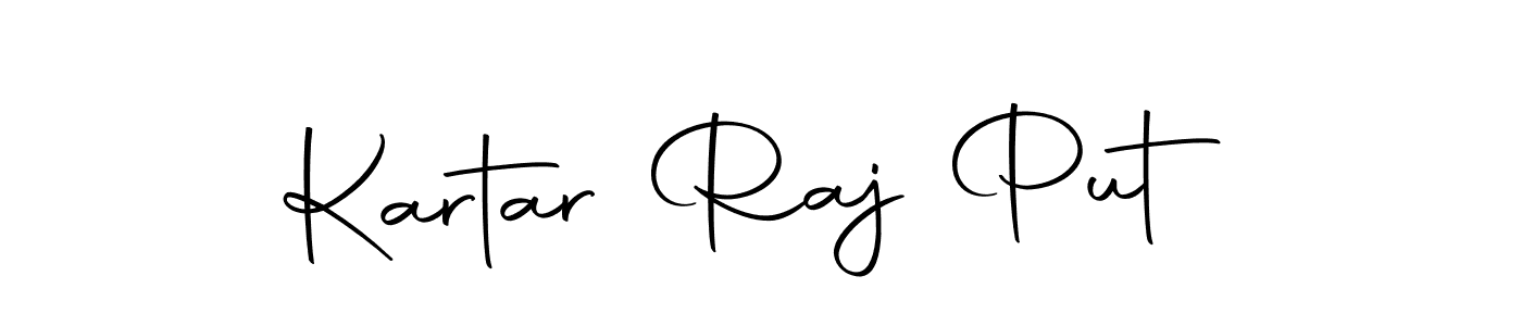 Kartar Raj Put stylish signature style. Best Handwritten Sign (Autography-DOLnW) for my name. Handwritten Signature Collection Ideas for my name Kartar Raj Put. Kartar Raj Put signature style 10 images and pictures png
