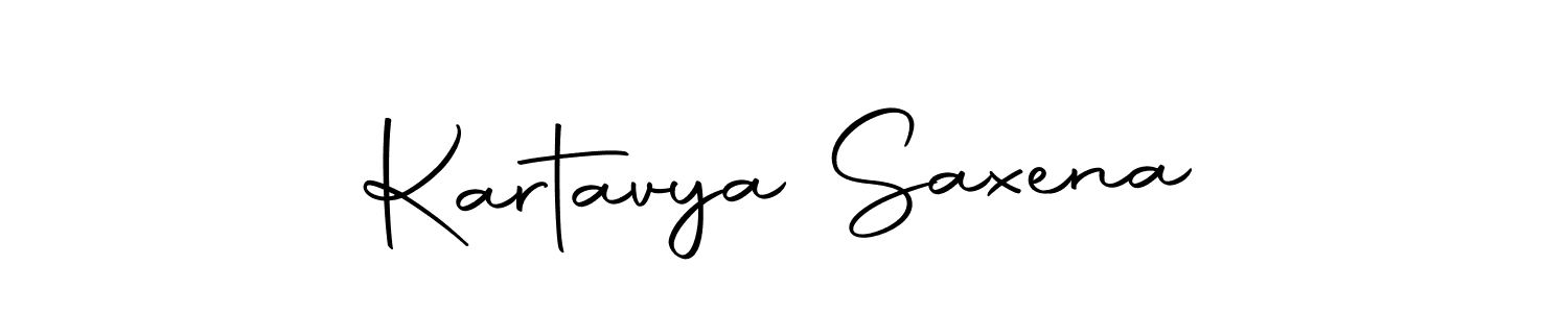Make a beautiful signature design for name Kartavya Saxena. With this signature (Autography-DOLnW) style, you can create a handwritten signature for free. Kartavya Saxena signature style 10 images and pictures png