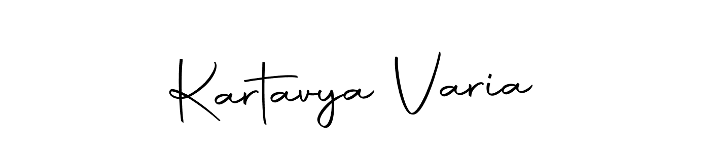 Also we have Kartavya Varia name is the best signature style. Create professional handwritten signature collection using Autography-DOLnW autograph style. Kartavya Varia signature style 10 images and pictures png