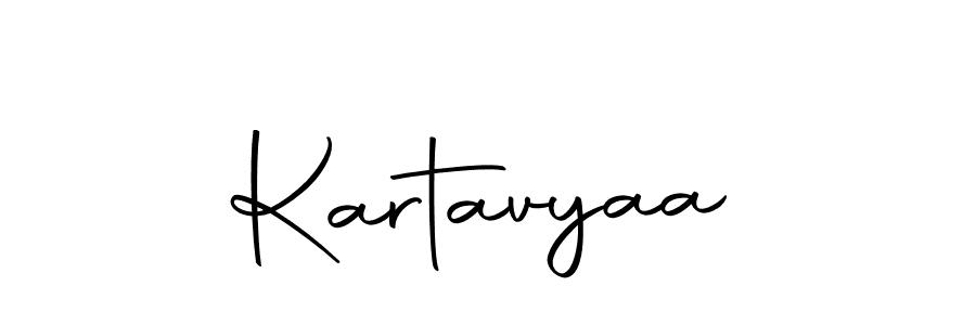 How to make Kartavyaa signature? Autography-DOLnW is a professional autograph style. Create handwritten signature for Kartavyaa name. Kartavyaa signature style 10 images and pictures png