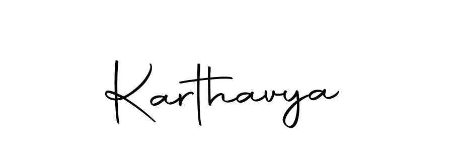 Make a beautiful signature design for name Karthavya. Use this online signature maker to create a handwritten signature for free. Karthavya signature style 10 images and pictures png