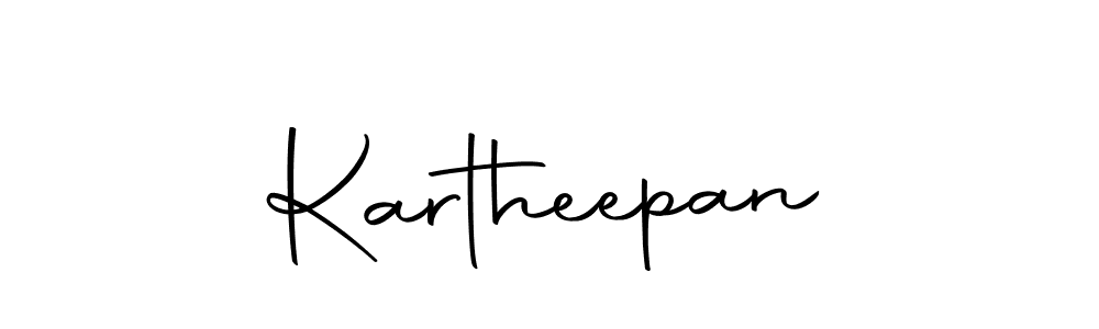 Make a beautiful signature design for name Kartheepan. With this signature (Autography-DOLnW) style, you can create a handwritten signature for free. Kartheepan signature style 10 images and pictures png