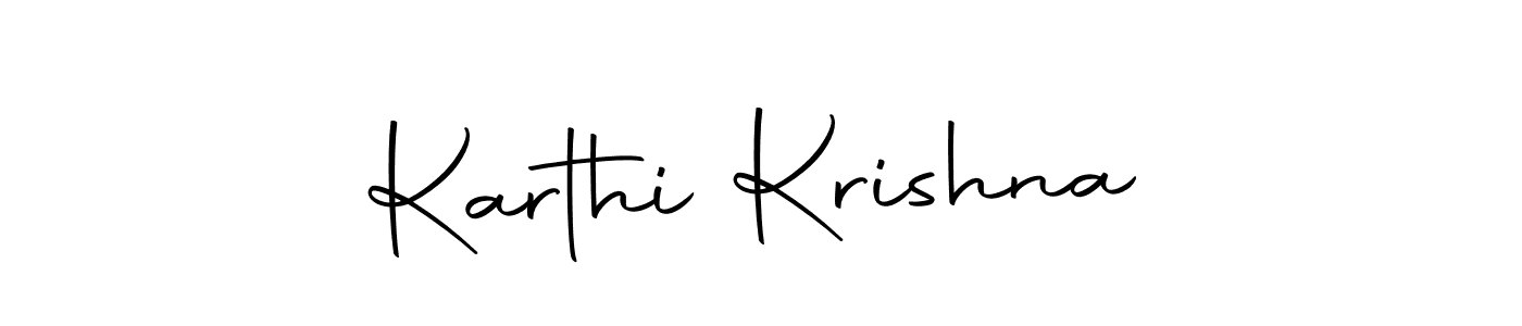 Karthi Krishna stylish signature style. Best Handwritten Sign (Autography-DOLnW) for my name. Handwritten Signature Collection Ideas for my name Karthi Krishna. Karthi Krishna signature style 10 images and pictures png