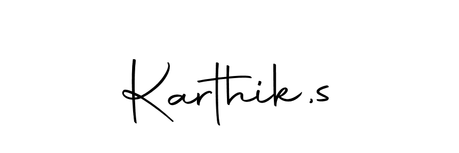 How to make Karthik,s name signature. Use Autography-DOLnW style for creating short signs online. This is the latest handwritten sign. Karthik,s signature style 10 images and pictures png