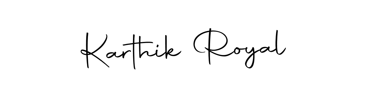 You should practise on your own different ways (Autography-DOLnW) to write your name (Karthik Royal) in signature. don't let someone else do it for you. Karthik Royal signature style 10 images and pictures png