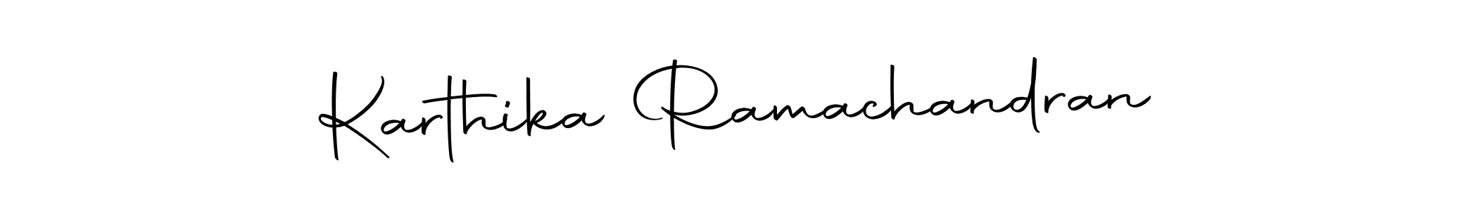 Also we have Karthika Ramachandran name is the best signature style. Create professional handwritten signature collection using Autography-DOLnW autograph style. Karthika Ramachandran signature style 10 images and pictures png