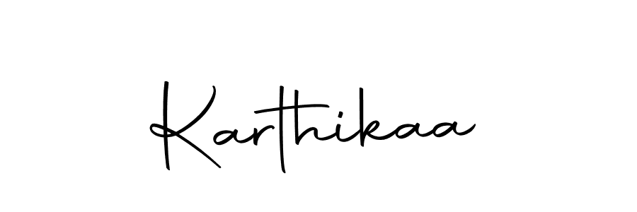 How to make Karthikaa name signature. Use Autography-DOLnW style for creating short signs online. This is the latest handwritten sign. Karthikaa signature style 10 images and pictures png