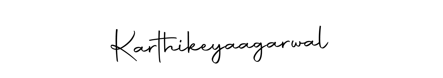 Use a signature maker to create a handwritten signature online. With this signature software, you can design (Autography-DOLnW) your own signature for name Karthikeyaagarwal. Karthikeyaagarwal signature style 10 images and pictures png