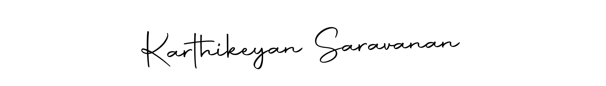 You can use this online signature creator to create a handwritten signature for the name Karthikeyan Saravanan. This is the best online autograph maker. Karthikeyan Saravanan signature style 10 images and pictures png