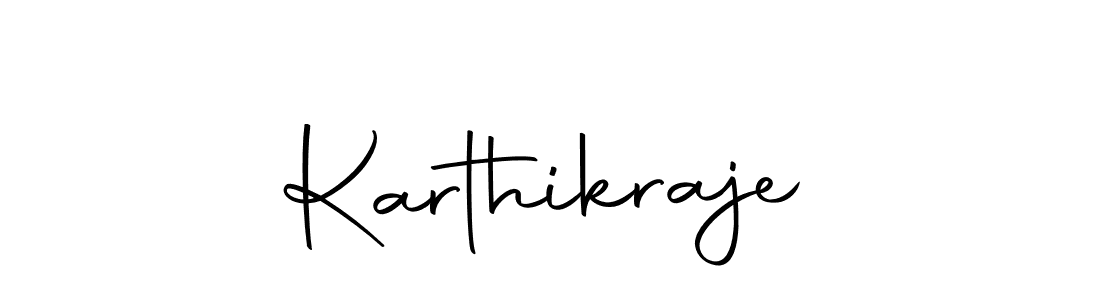 Create a beautiful signature design for name Karthikraje. With this signature (Autography-DOLnW) fonts, you can make a handwritten signature for free. Karthikraje signature style 10 images and pictures png